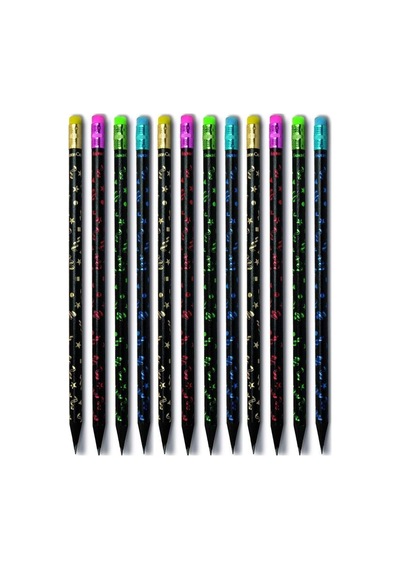 Faber-castell Party Silgili Kurşun Kalem 12 Adet Diğer