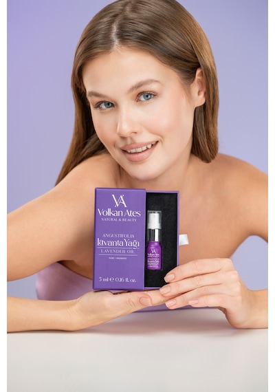 Volkan Ates Natural & Beauty Lavandula Angustifolia Saf Lavanta Yağı Sprey 5 Ml