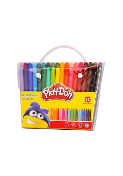 Play Doh 36 Renk Keçeli Kalem