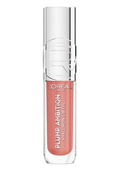 Plump Ambition Hyaluron Lip Oil Besleyici Ve Nemlendirici Dudak Parlatıcısı - 601 Worth It Pembe