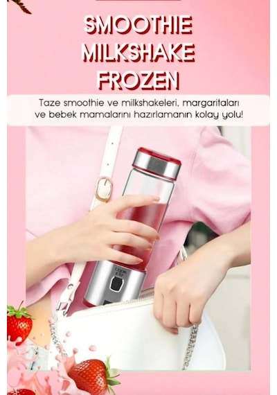Cook&Eat S-Pow Buz Kırıcı Karıştırıcı Şarjlı El Blenderi