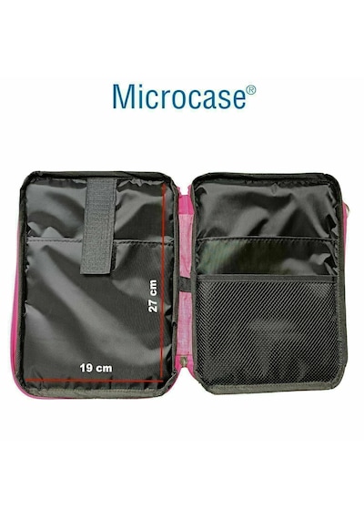 Microcase Samsung Active 4 Pro / Active 5 Pro 10.1'' İle Uyumlu Tablet Çanta+türkçe Bluetooth Klavye +mouse+ Standı - Pembe Al8127 Diğer