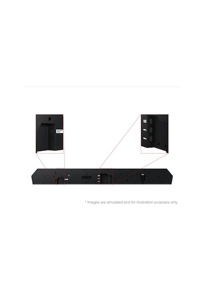 Samsung Uyumlu HW-Q990F 11.1.4 Ch Subwoofer & Arka Hoparlör Q-Serisi Soundbar (2025)