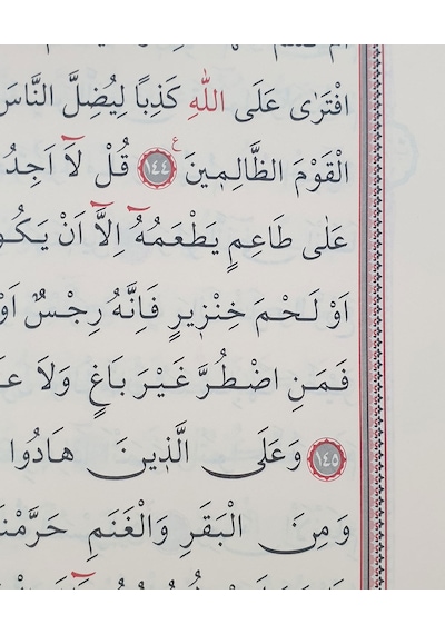 Seda Rahle Boy Mavi Kaplı Kuranı Kerim