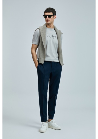 Lufian Pıto Smart Erkek Chino Pantolon Slim Fit Lacivert Lacivert 111190346100200 Lacivert