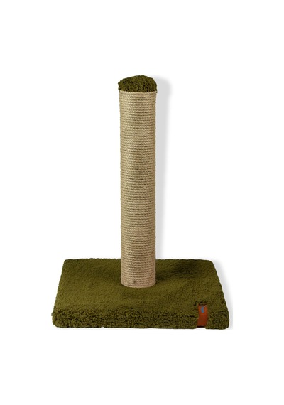 Tırmalama Ekonomik Tırmalama Tahtası 42 Cm Peluş Tırmalama Tahtası Yeşil
