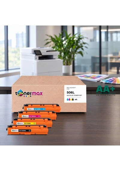 Samsung Clt-506l Cmyk Uyumlu Toner Seti Aa Plus / Clp-680 / Clx-6260 / Clt-k506l / Clt-c506l / Clt-m506l / Clt-y506l