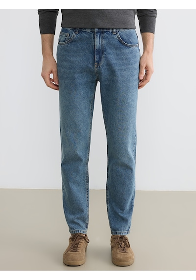 Lcw Jeans İndigo 720 Dad Fit Erkek Jean Pantolon