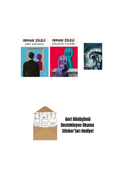 Şimdi Buradaydı + Gözlerini Kaçırma + Gölgesinde + Okuma Sticker'ları