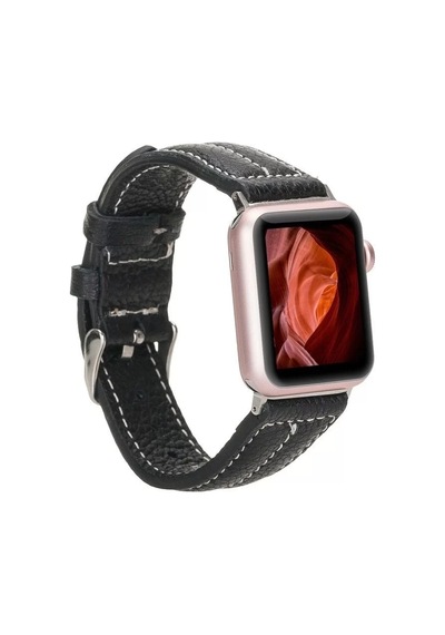 Apple Watch Uyumlu Deri Kordon 42-44-45mm Nm3 As5 Diğer