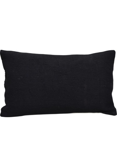 Zehra Abla Halı Yeni El Dokuma Dekoratif Lumbar Kilim Kırlent Yastık Kılıfı 6568 Çok Renkli