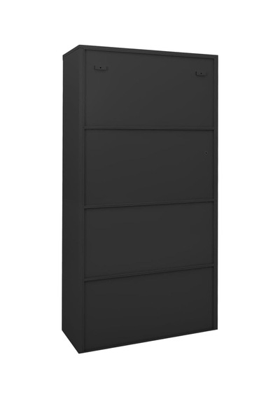 Tr Ofis Dolabı, Antrasit Renkli Çelik, Sürgülü Kapılı, 90 X 40 X 180 Cm, Metal Dosya Dolabı, Belgeler, Ofis Malz Diğer Tr Ofis Dolabı, Antrasit Renkli Çelik, Sürgülü Kapılı, 90 X 40 X 180 Cm, Metal Dosya Dolabı, Belgeler, Ofis Malz Diğer