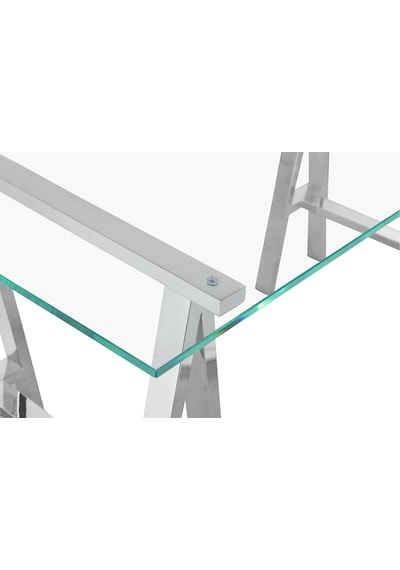 Decovizyon Arlo Çalışma Masası Paslanmaz Gri