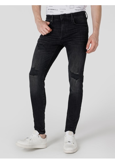 Colin's Colins 041 Danny Slim Fit Düşük Bel Dar Paça Siyah Erkek Jean Pantolon Cl1066308 DENİM