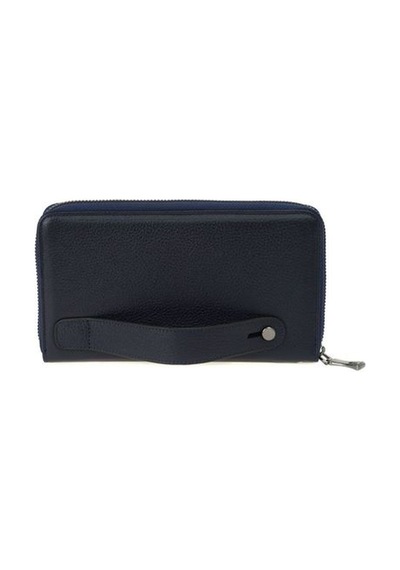 Bilik Deri Lacivert Rölax Deri Unisex Portföy & Clutch Çanta Ar