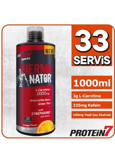 Bigjoy Sports Thermonator L-Carnitine 1000Ml - Portakal Aromalı