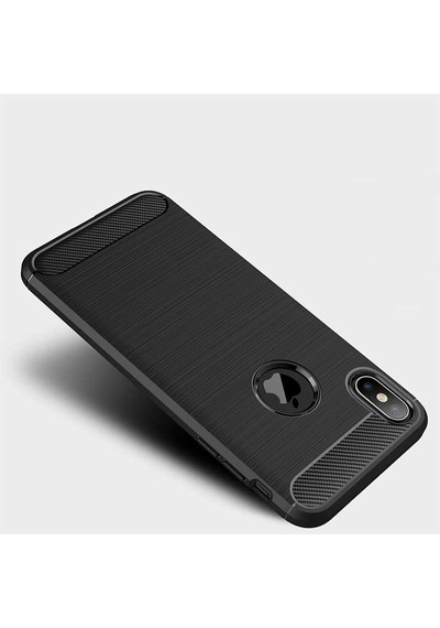 Apple Uyumlu iPhone Xs Max 6.5 Kılıf Zore Room Silikon Kapak Siyah