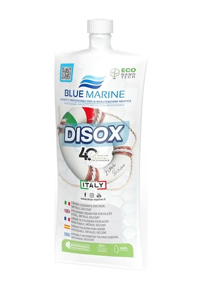 Blue Marine - Disox Metal Ve Jelkot Parlatıcı Krem 250 Ml : Matlaşan Metal Ve Jelkot Yüzeylerde İlk Günkü Parlaklık