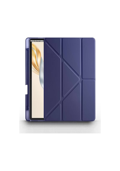 Honor Pad X9a 11.5 Inç 2025 Tablet Uyumlu Kılıf Katlanır Kalemlikli Standlı Uyku Modlu Akıllı Kapak Kapaklı Kılıf
