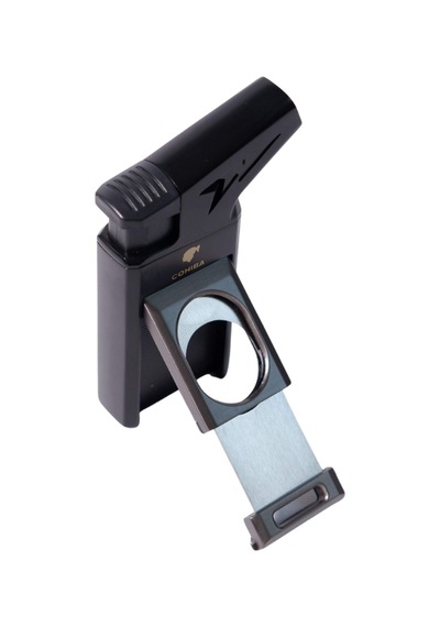 Cohiba Tek Torch Pürmüz Siyah Puro Çakmağı - Tr8992