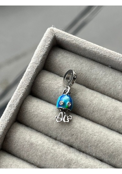 Deniz Anası Sallantılı Charm Gümüş