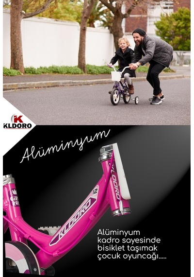 Kldoro Molli 12 Jant Alüminyum Kadro Kız Çocuk Bisikleti