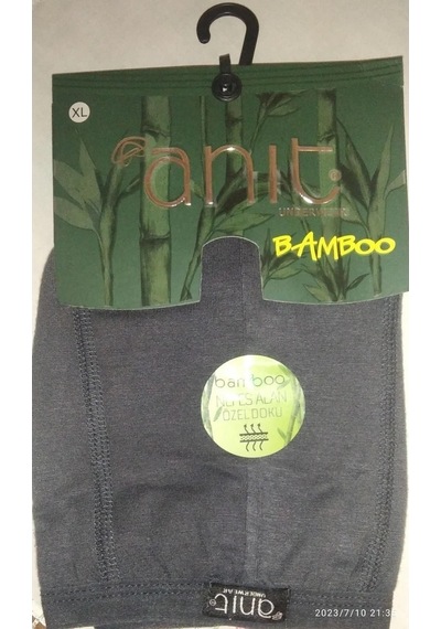 Erkek Ince Belli Bambu Likralı Boxer 1273 - 9 Adet 001