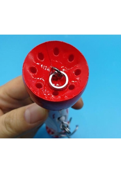 Profisher Jet Popper Akya Ton için Sert Sahte Sahte Yemi 46 G 23