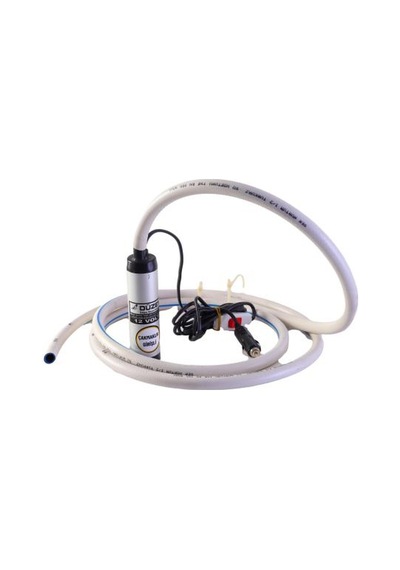 Düzey 12 Volt Mini(Küçük) Çakmaklik Girişli Dalgiç Pompa & Hortum
