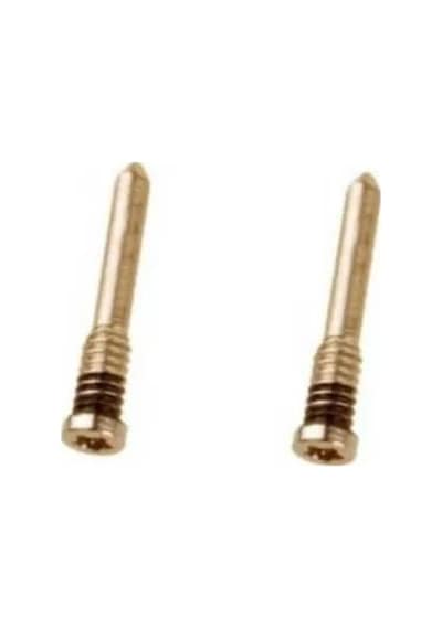 Apple Uyumlu iPhone 11 Alt Vida 2li Set Gold