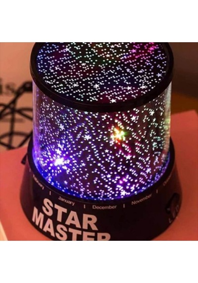 Star  Master Projeksiyonlu Gece Lambası Çok Renkli