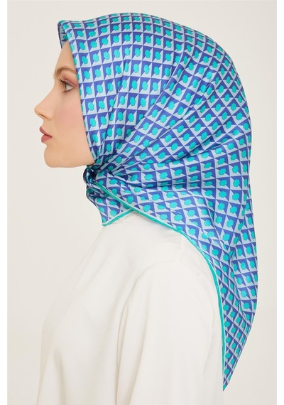 Armine Twill İpek Eşarp 24ya9109 52 - Desenli