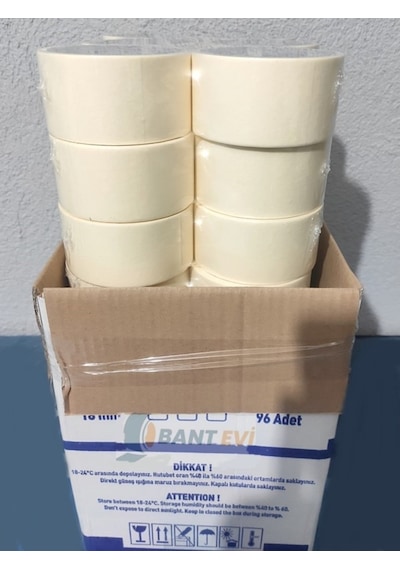 Maskeleme Bandı 6 Adet 48Mm Kağıt Boya Bantı