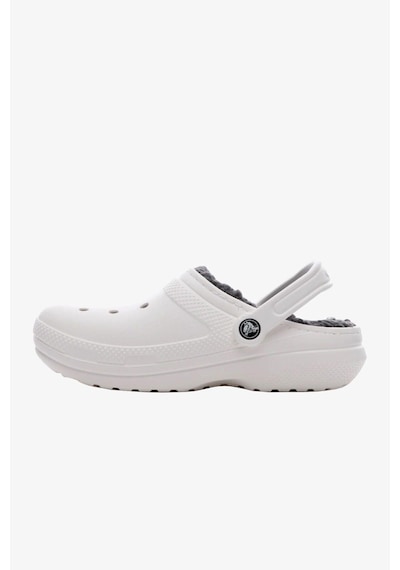 Crocs Classic Lined Clog Unisex Beyaz Clog Terlik 203591-10m-5680 Gri