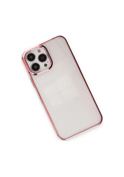 Apple İphone 14 Pro Max Kılıf Element Silikon - Pembe 0.2M-Çok Renkli