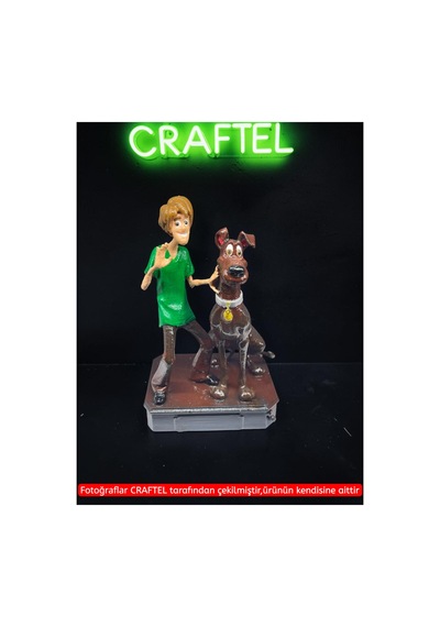 Scooby-doo Ve Shaggy 12 Cm Figür - Hediyelik Koleksiyonluk Hobi Masaüstü Biblo