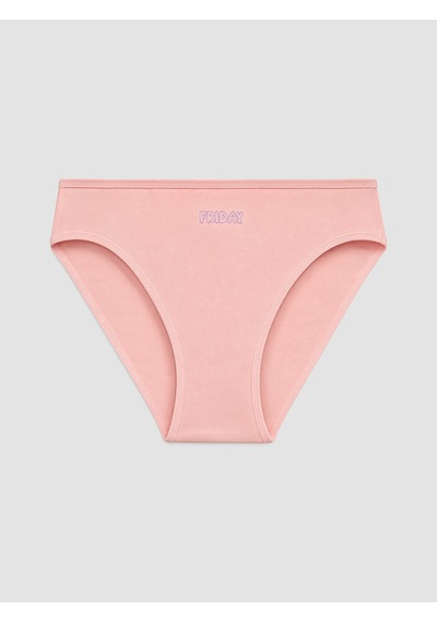 Lcw Young Pembe Baskılı Bikini Külot