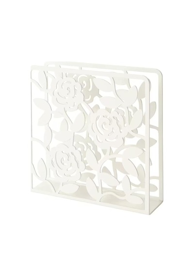 Ikea Çelik Toz Peçetelik Beyaz, 16x16 Cm Sku: Smg8690010569738 A