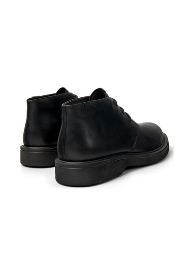 Camper Norman K300513-001 Erkek Siyah Deri Yarım Bot