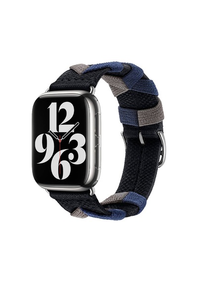 Watch 44mm Krd-97 Sarmal Örgü Tasarımlı Kordon