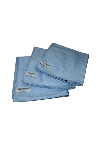 Polikur 3221 Mikrofiber Parlak Cam Bezi 40 X 40 Cm (3 Adet)