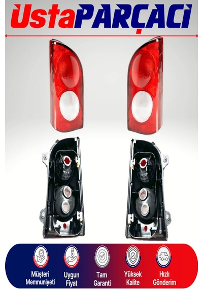 Hyundai H100 Sağ Sol Arka Stop Lambası Takımı 2 Adet 1996-2003