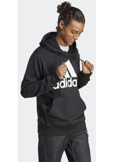 Adidas M Bl Ft Hd Erkek Günlük Sweatshirts Ic9363 Siyah 001