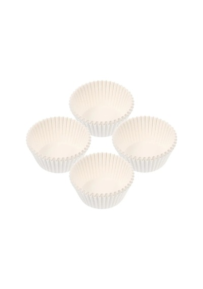 Beyaz Muffin Cupcake Mini Kek Kalıbı Kapsülü 1000 Adet