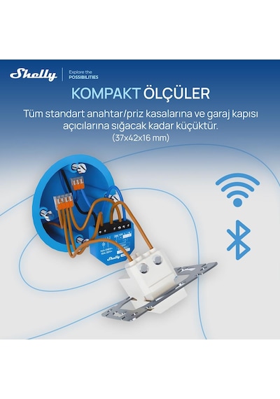 Shelly 1 Gen3 Akıllı Röle