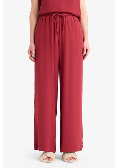 Defacto Regular Fit Esnek Belli Bağcıklı Plaj Pantolonu-fall İn Love D9763ax25smbr285 Bordo