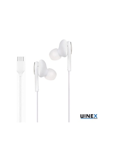 Akg Type-c Mikrofonlu Kablolu Kulaklık Beyaz
