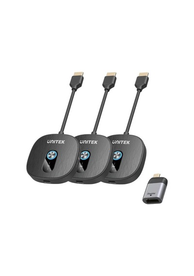 Unıtek Cıft Alıcılı Kablosuz Hdmı Transmıtter V1711abk01