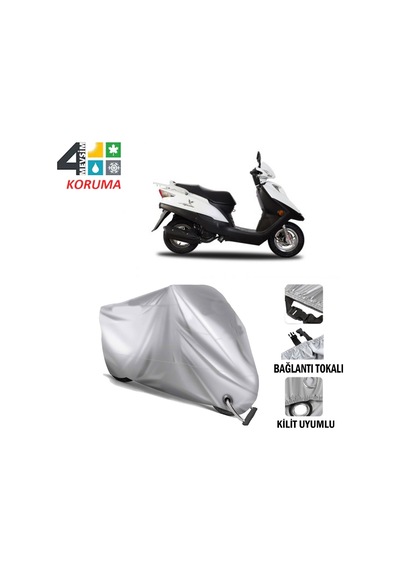Haojue Hj 125T-10 Motosiklet Brandası ( Bağlantı Ve Kilit Uyumlu