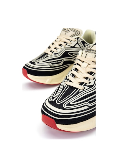 Fessura Kadın Tekstil Siyah/kemik Sneakers & Spor Ayakkabı 1001 Rex001 Bn Ayk Y24 Black/bone Kemik - Siyah
